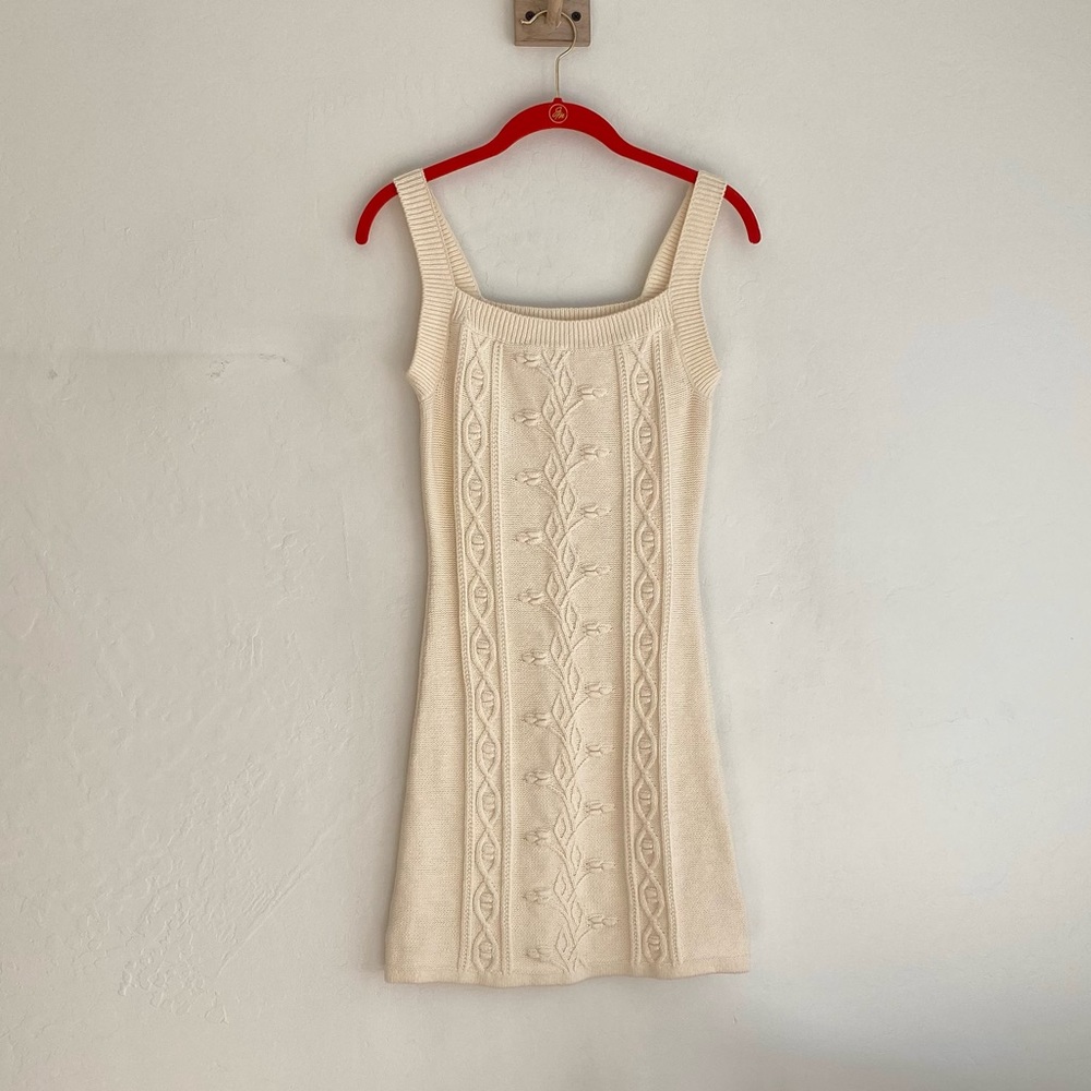 Reformation cento cotton sweater dress - Picture 2 of 11